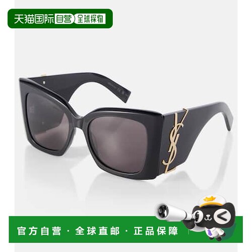1h可退 香港直邮SaintLaurent圣罗兰SL M119 Blaze女士太阳镜配饰
