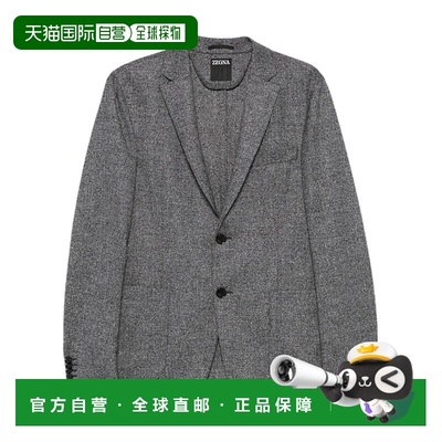 香港直邮Zegna 长袖西装外套 850702A81DNMG0杰尼亚男装