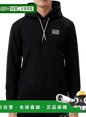 香港直邮EA7 Emporio Armani logo连帽卫衣 3RPM24 PJ05Z长袖