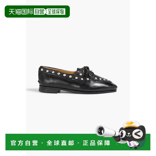 香港直邮Bally 巴利 女士 Pathy 铆钉皮质船鞋 WF1406BU009