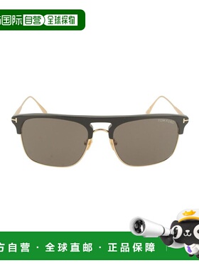 1h可退 香港直邮TOM FORD 女士太阳镜 FT083001A CO 黑色 TOM FOR