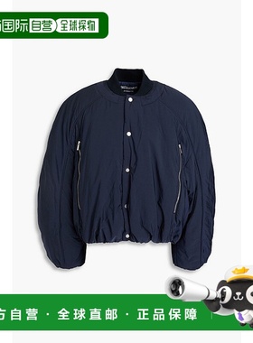 香港直邮Jacquemus 男士 Croissant shell 褶皱短夹克 236BL04413