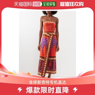 女士East Africa ORTIZ 香港直邮JOHANNA 棉质抹胸连衣裙