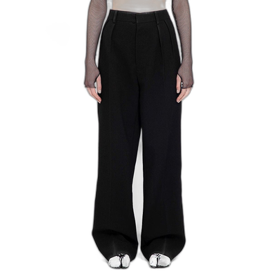 欧洲直邮maison margiela 女士 休闲裤羊毛阔腿裤西装裤