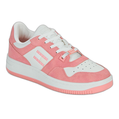 欧洲直邮Tommy Jeans 女士 TJW RETRO BASKET WASHED SUEDE 低帮