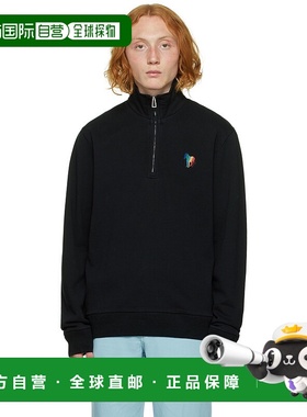 1h可退 香港直邮Paul Smith 男士 黑色 Zebra 套头衫 M2R265XEJ21