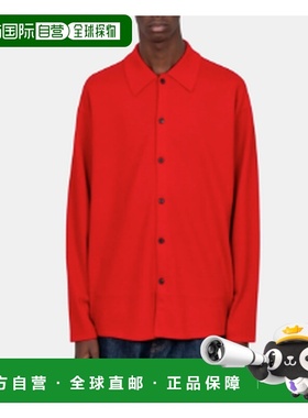 1h可退 香港直邮AURALEE 男士 en maille 针织开衫 A25AC01CKredR