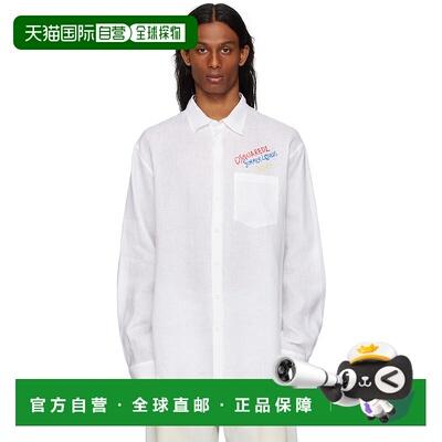 香港直邮Dsquared2 二次方 男士 白色 Summer Lovers Oversized L