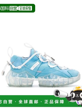 香港直邮JIMMY CHOO 20SS 天蓝色DIAMOND徽标休闲运动鞋 Women