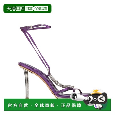 1h可退 香港直邮valentino 华伦天奴 女士 凉鞋 purple紫色 舒适