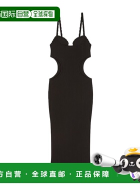 1h可退 香港直邮GIVENCHY 女士连衣裙 BW22P44ZT8001 SS2026 黑色