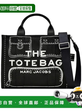 香港直邮Marc Jacobs Trompe L'Oeil Cargo 帆布中号托特包 2P5HT