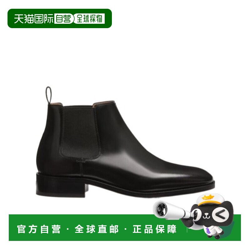 香港直邮Valentino 小牛皮切尔西靴短靴YS0K70NBK