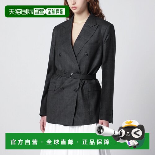 欧洲直邮PRADA 女士外套 P595PHOOO1N01F0308 SS2026 灰色 Double