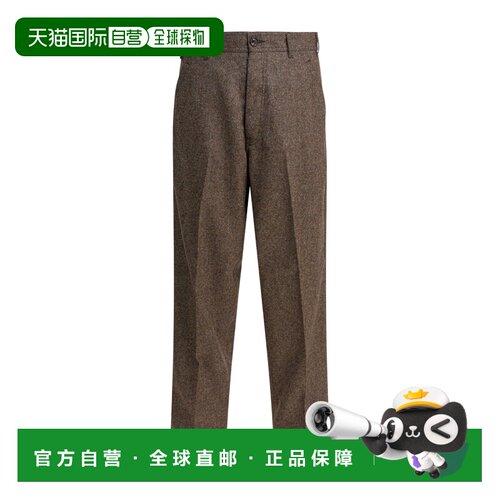 香港直邮Maison Margiela 腰带环休闲裤 S67KA0074M35569羊毛