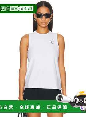 1h可退 香港直邮On 女士 Court 背心上衣 1WG10280069 white白色