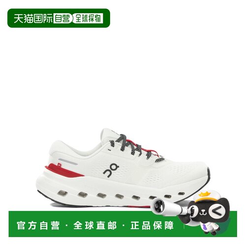 1h可退 香港直邮On 男士 CLOUD RUNNER 3 白色聚酯橡胶低帮运动鞋