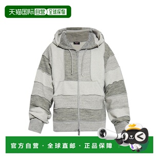 1h可退 香港直邮Dsquared2 二次方 男士 X Magliano 拉链连帽衫 S