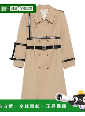 1h可退 香港直邮Coperni 女士 浅褐色外套 COPM27F3006BEI风衣