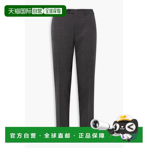 1h可退 香港直邮Canali 康钠丽 男士 160s suit 修身威尔士王子格