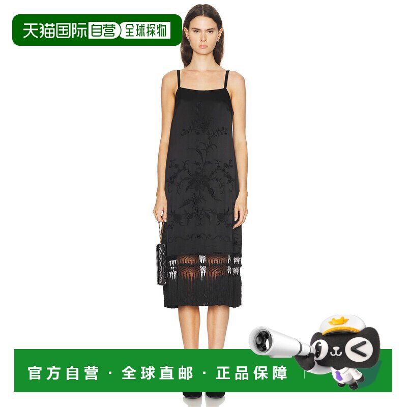 香港直邮Bode 女士 Worcester 吊带流苏连衣裙 WRC99DR001