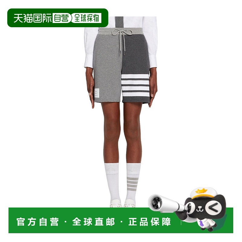 香港直邮Thom Browne 经典FUNMIX 四条纹短裤 FJQ056F00535