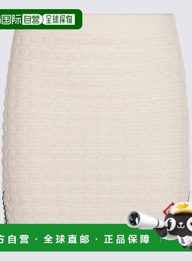 香港直邮Casablanca 女士 白色半身裙 WPF25KW103401包臀裙