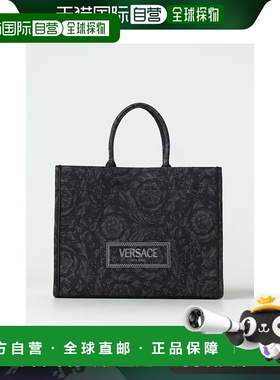 1h可退 香港直邮versace 范思哲 女士 徽标单肩包 10131521A09741