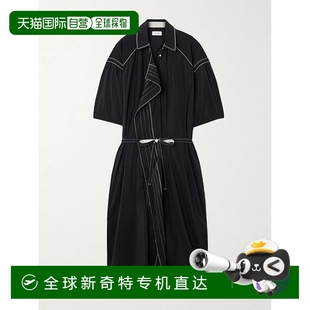 DR1072LF208 1小时内可退 有领连衣裙 香港直邮Lemaire blac 女士