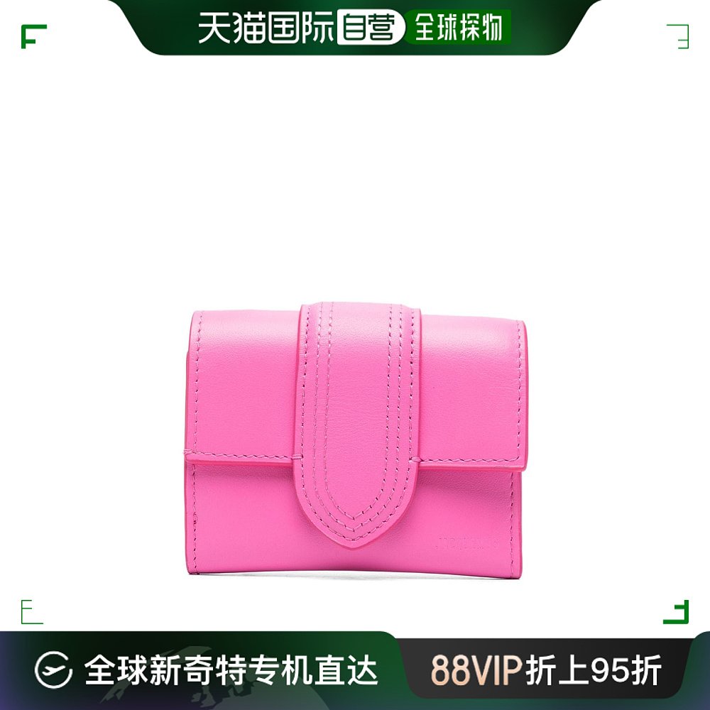 香港直邮Jacquemus 女士 JACQUEMUS Wallets Fuchsia 钱包 233SL1 箱包皮具/热销女包/男包 钱包 原图主图