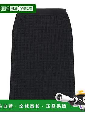 香港直邮Givenchy 纪梵希 女士 黑色 4G 短裙 BW40LL4ZA4针织