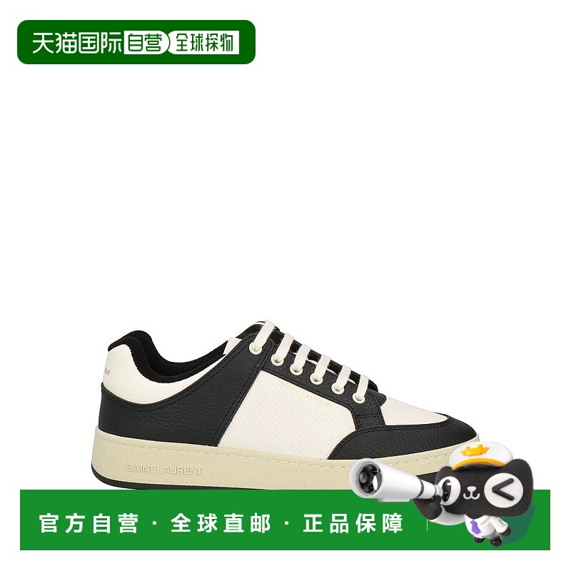 香港直邮Saint Laurent 圣罗兰 男士 运动鞋 black黑色 舒适时尚