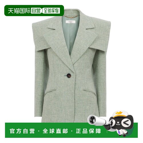Chloe 单排扣羊毛西装外套 CH26WVE35068 【付后1h可退】