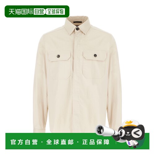 1h可退 香港直邮Z ZEGNA 男士夹克 SOT8BUHV16A3N01 SS2026 白色