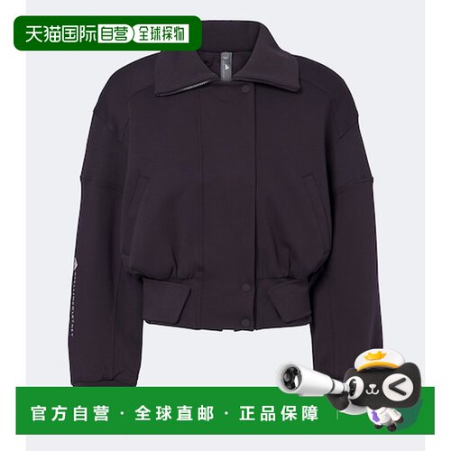 香港直邮adidas 阿迪达斯 女士 棉混纺夹克 purple紫色 舒适时尚