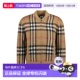 男款 欧洲直邮burberry 开衫 毛衣内搭针织衫 拉链羊毛外套 博柏利