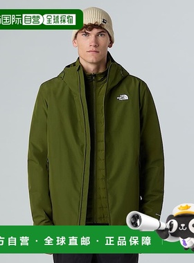 自营欧洲直邮北面 Carto Mono Triclimate三合一男士连帽夹克 THE