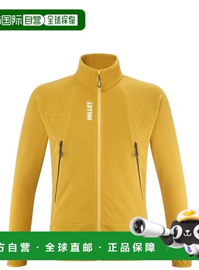 自营欧洲直邮Millet觅乐 K LIGHTGRID 男款抓绒衣 黄色卫衣