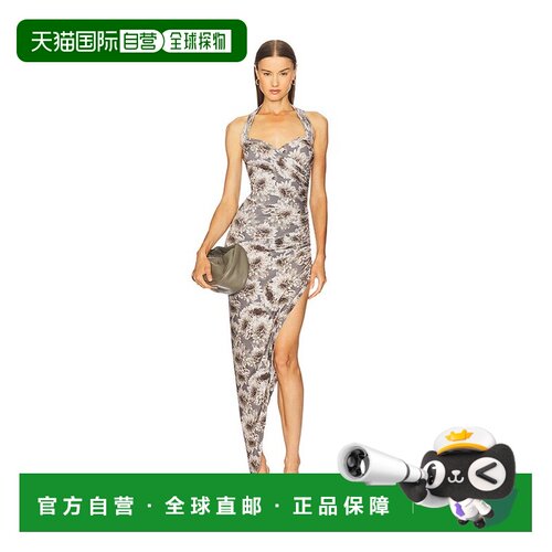 1h可退 香港直邮NORMA KAMALI 诺玛 卡玛丽 女士 Cayla 单肩垂褶