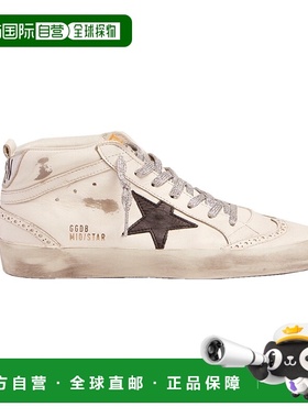 自营欧洲直邮GOLDENGOOSE/GGDB女士白色皮革休闲百搭平底低帮小脏