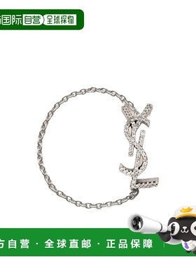 香港直邮Saint Laurent CASSANDRE 链条戒指 763625Y8004