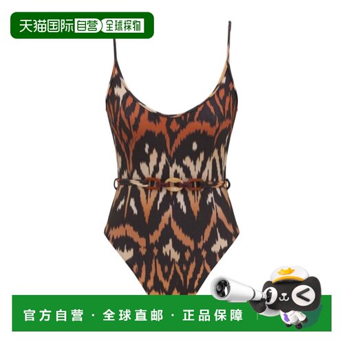 1h可退 Zimmermann Aster Scoop 1PC 连体泳衣 7964WSS261