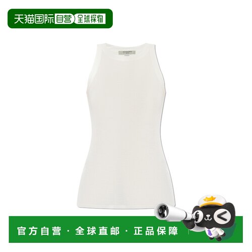 1h可退 香港直邮ALL SAINTS 女士背心吊带 RINAW235JBWHITE CO 白