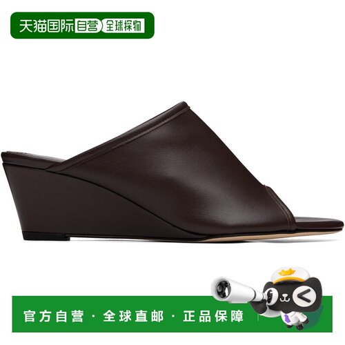 香港直邮aeyde 女士 棕色 Suzanne Wedge 凉鞋 A11HS070500100312