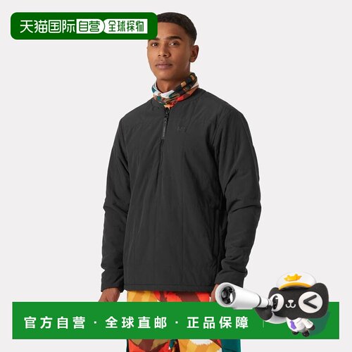 自营欧洲直邮Helly Hansen 男女通用黑色聚酰胺ULLR™D拉伸棉服