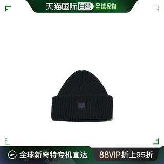 香港直邮Acne Studios 艾克妮 男士 表情饰片罗纹针织羊毛帽子 C4