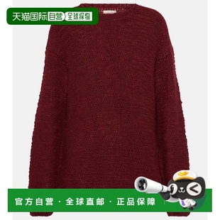 1h可退 香港直邮The Row 女士 羊绒毛衣 red红色 舒适时尚