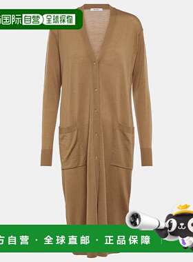 1h可退 香港直邮MaxMara 麦斯玛拉 女士 Leale 羊毛针织开衫