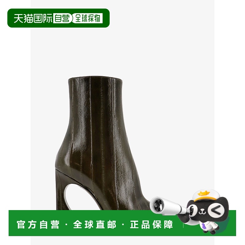 1h可退 香港直邮Fendi 芬迪 女士 Arco hagfish 皮质短靴 8T8776A