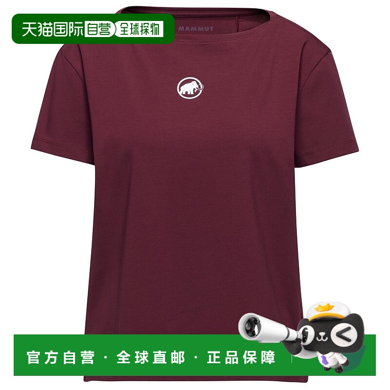1h可退 欧洲直邮mammut 女士 上装T恤猛犸象